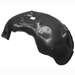 DRIVER SIDE FRONT INNER FENDER/SPLASH SHIELD