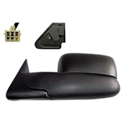 DRIVER SIDE POWER DOOR MIRROR FOR TOWING