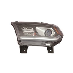 DRIVER SIDE HALOGEN HEADLIGHT ASSEMBLY