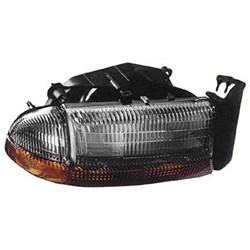 PASSENGER SIDE COMBINATION HEADLIGHT ASSEMBLY