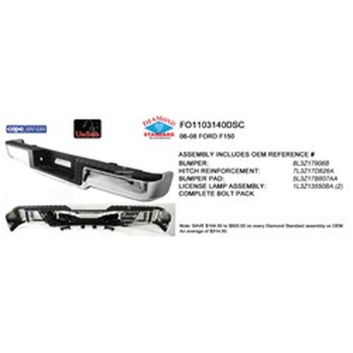 REAR STEP BUMPER ASSEMBLY