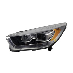 DRIVER SIDE HID HEADLIGHT LENS AND HOUSING