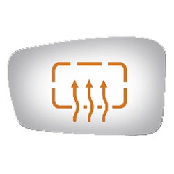 DRIVER SIDE REPLACEMENT MIRROR GLASS