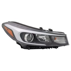 PASSENGER SIDE HALOGEN HEADLIGHT ASSEMBLY