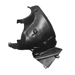 PASSENGER SIDE REARWARD SECTION OF FRONT FENDER LINER