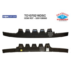 FRONT BUMPER IMPACT ABSORBER